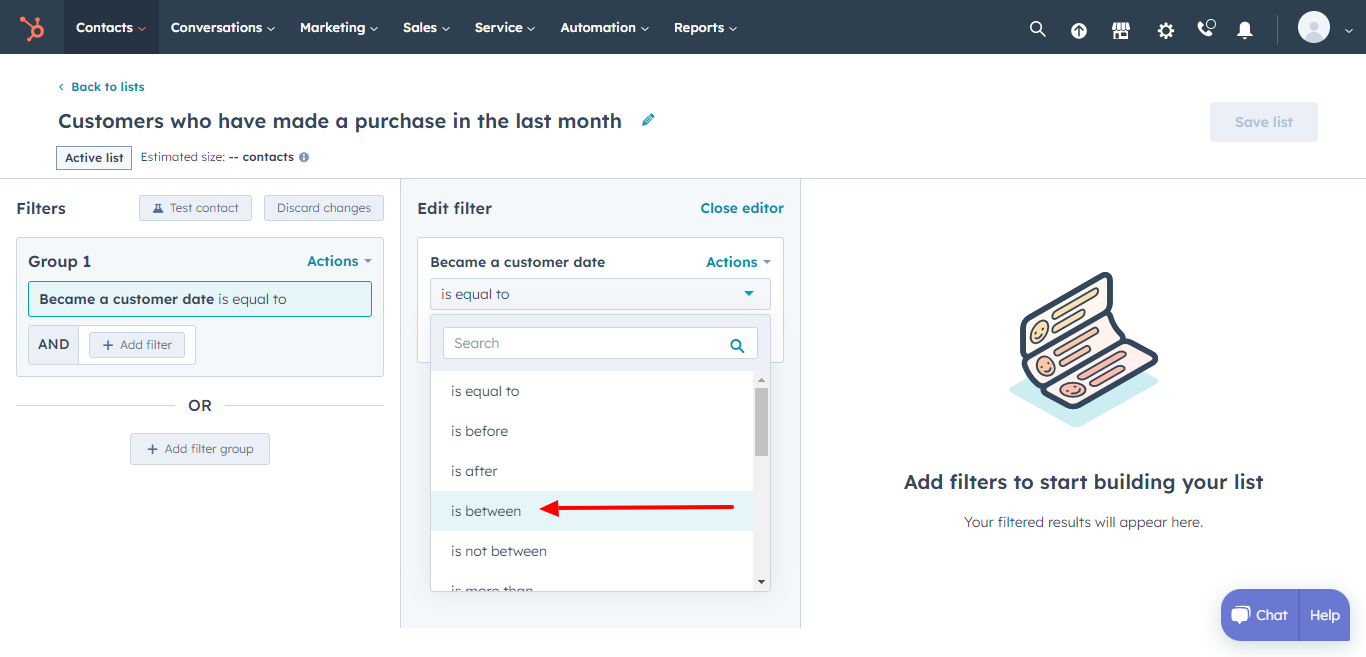How to Create Segmented Lists in HubSpot (With Example)